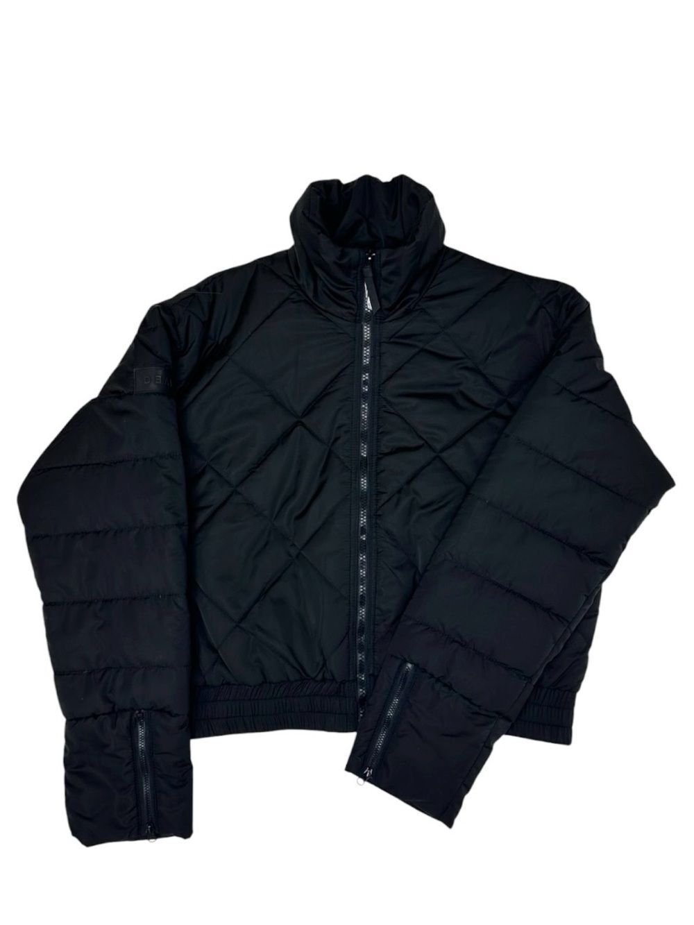 NWT RARE DEAD Black Quilted Lightweight Puffer Jacket